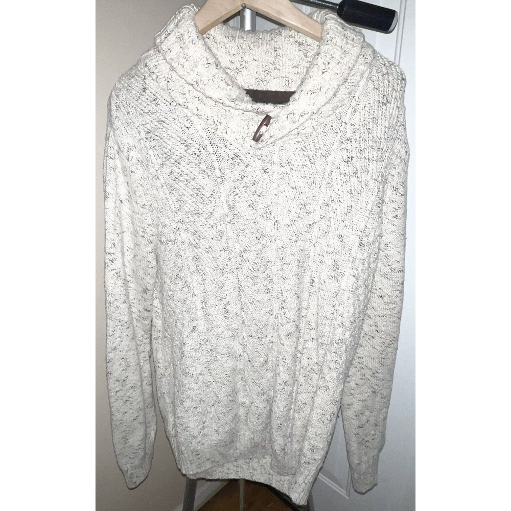 Pre Owned Method V-Neck Collared Knit Pullover Sw… - image 1